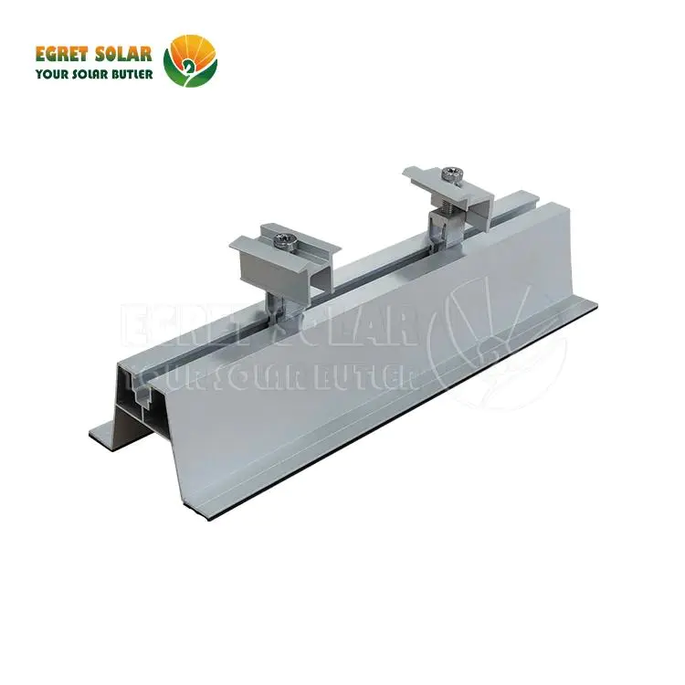 Quick Installation Solar Aluminium Short Rail System