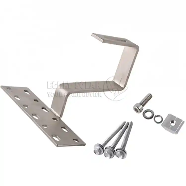 Монтажные крючки для солнечной фотоэлектрической системы на крыше