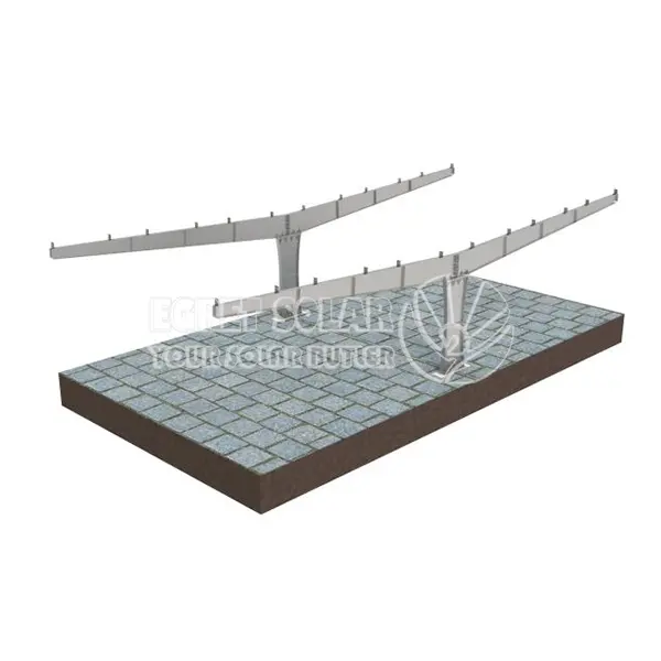 Y Тип Single Post Solar Carport System